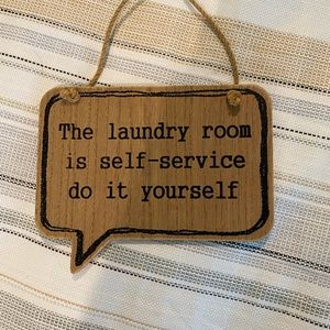Laundry Room sign